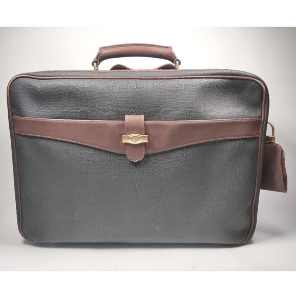 Vintage Dunhill Briefcase, made of PVC and Leather - Picture 1 of 16